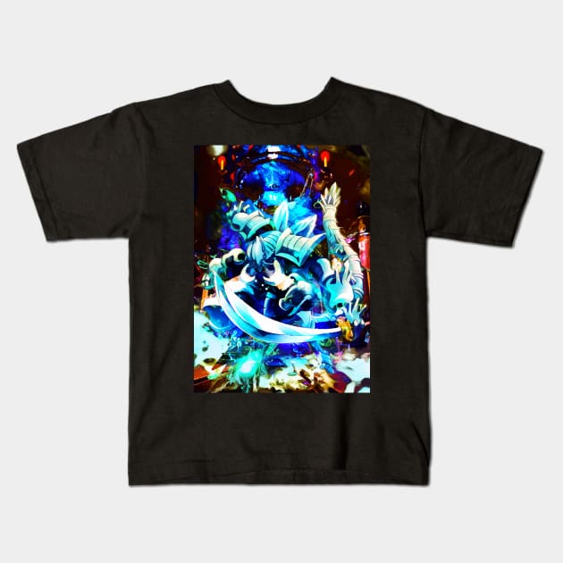 Ruler Of The Frozen Kids T-Shirt by hustlart